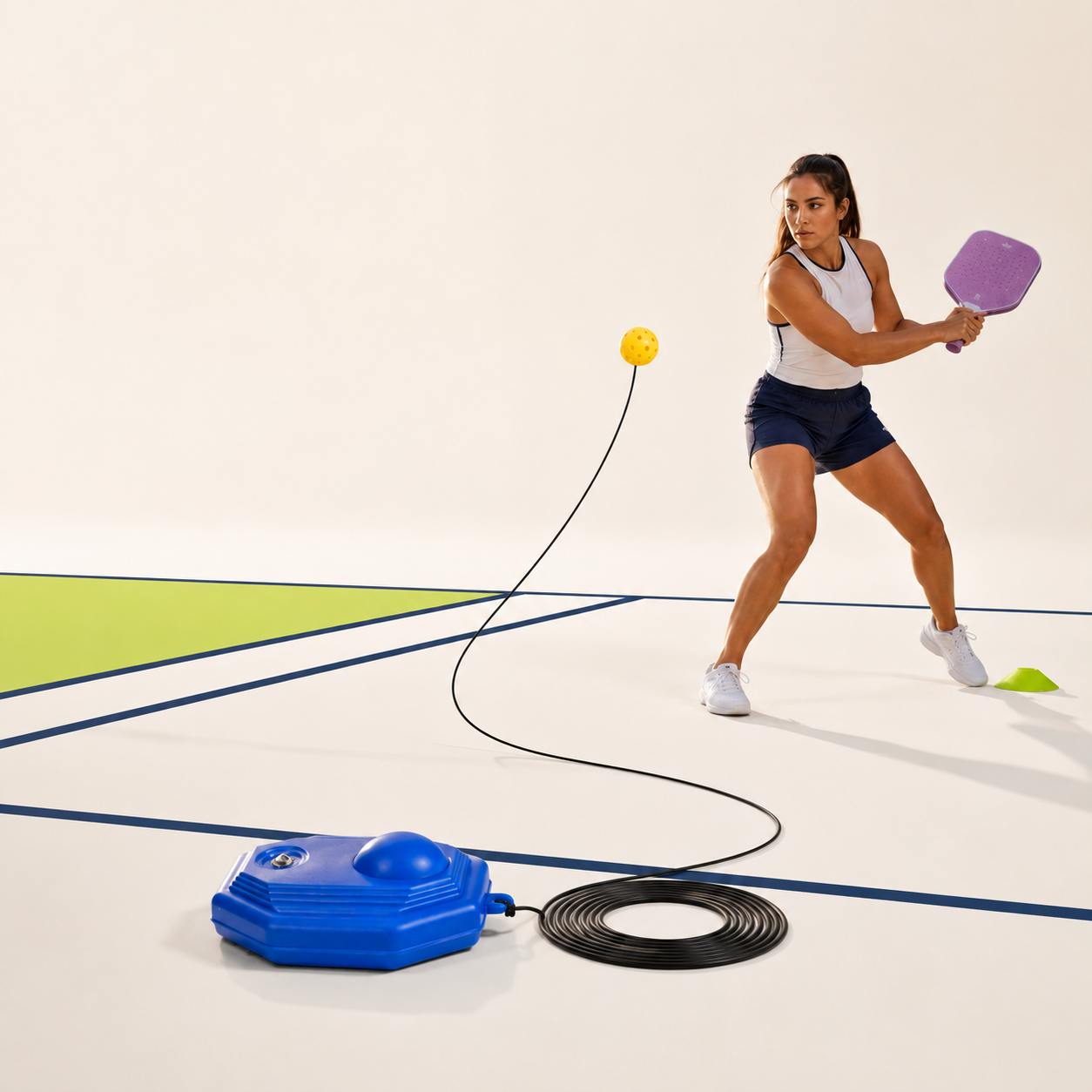 Pickleball Solo Trainer Rebounder