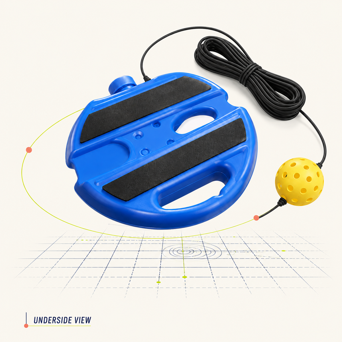Pickleball Solo Trainer Rebounder